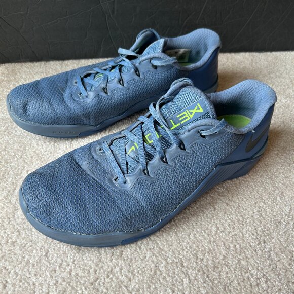 Nike Metcon Men's Athletic Training Shoes Size 12 Ocean Fog Blue AQ1189-434 - Picture 3 of 10